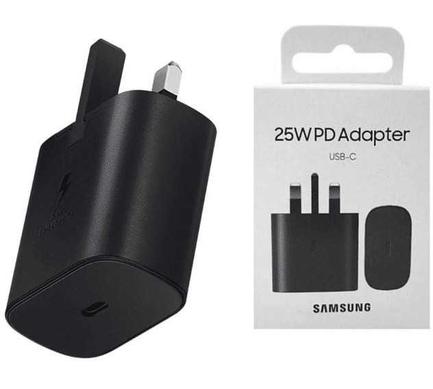 شارژر اصلی سامسونگ 25 وات مناسب گوشی های Galaxy